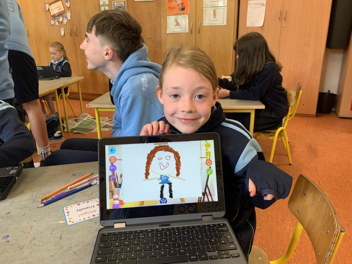 Chrome Book Painting !! Chrome Book Painting !!