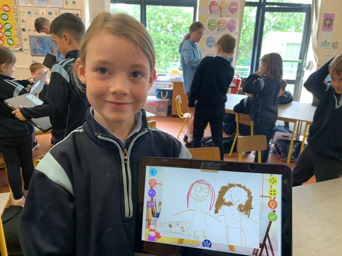 Chrome Book Painting !! Chrome Book Painting !!
