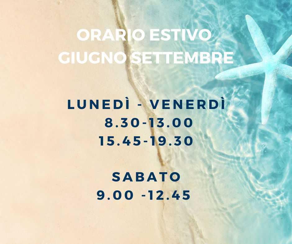 Orario Estivo