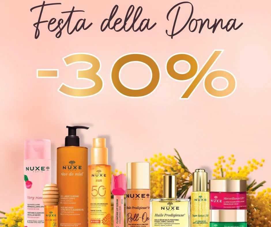 Nuxe festa della Donna