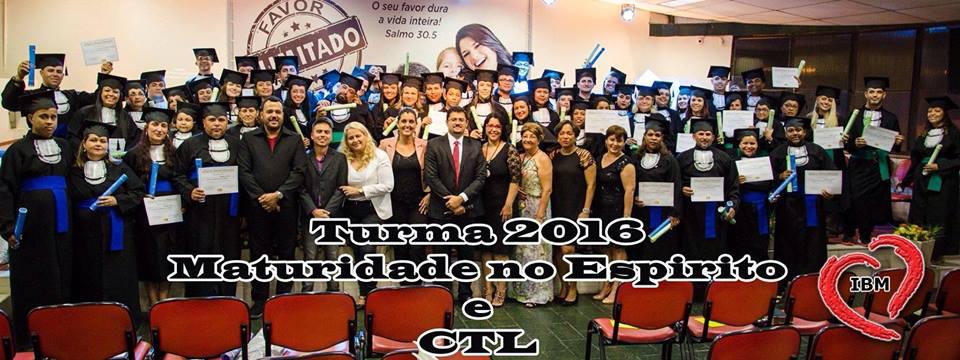 Formatura dos Cursos Bíblicos 2016