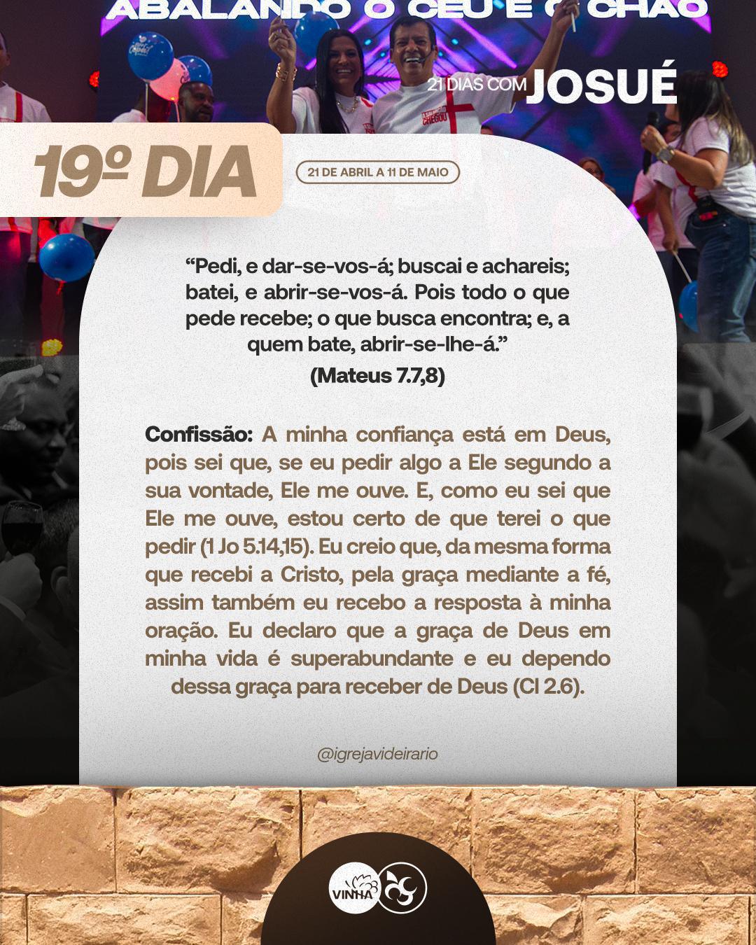 Dia 19 Jejum - Jusué e a vitória de Debora