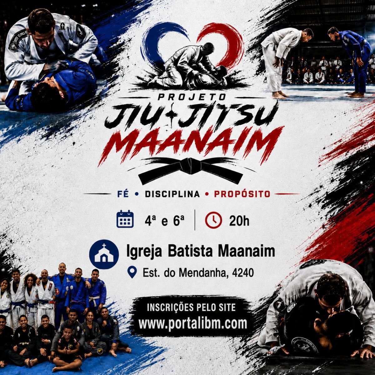 INSVREVA-SE PARA O JIUJITSU MAANAIM