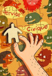 Ce dessin de Clémence Germain, jeune auteur de BD, a remporté le prix ''Un dessin pour un engagement citoyen''.