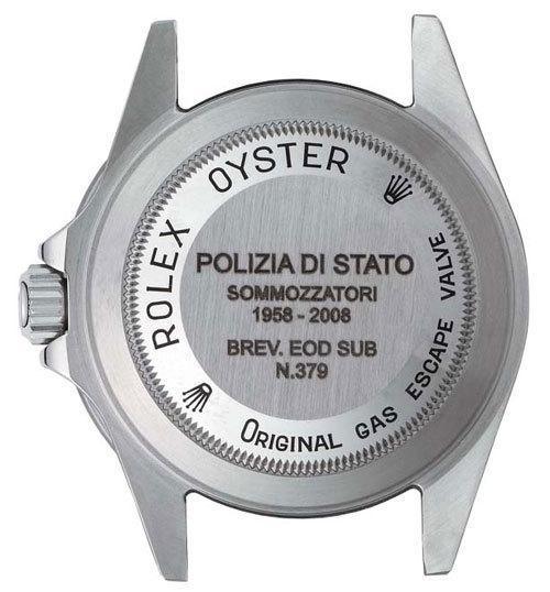 Rolex Sea Dweller Polizia di Stato la chasse a la pieuvre est ouverte