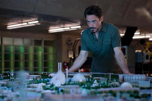 Iron Man 2 Robert Downey Jr. porte une Jaeger LeCoultre Amvox 3