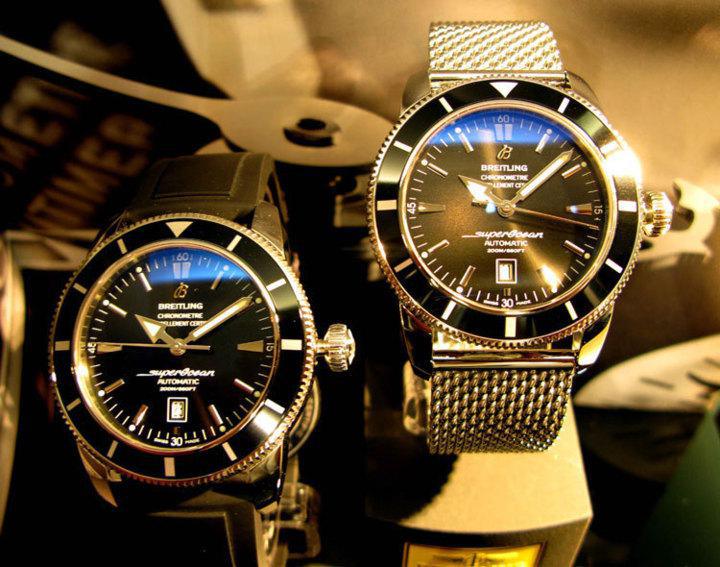Superocean Heritage B20 Automatic 42 Acier inoxydable et or rouge 18 carats  - Noir UB2010121B1S1 | Breitling