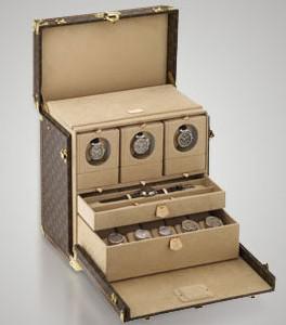 Louis Vuitton et les coffrets de montres