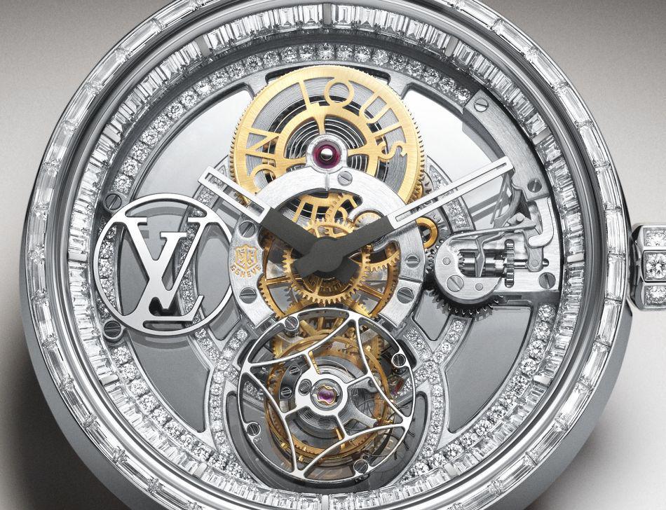 Louis Vuitton Tambour Moon Tourbillon Volant \