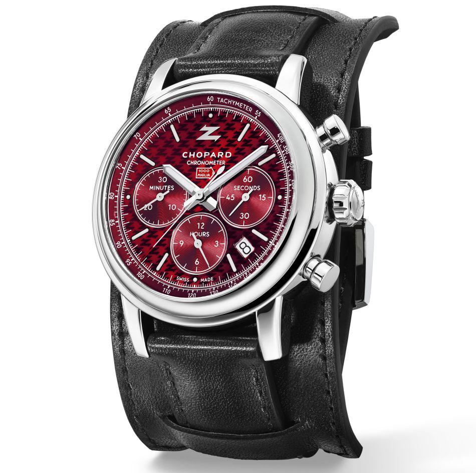 Chopard Mille Miglia Classic chrono Zagato cadran rouge laqu et