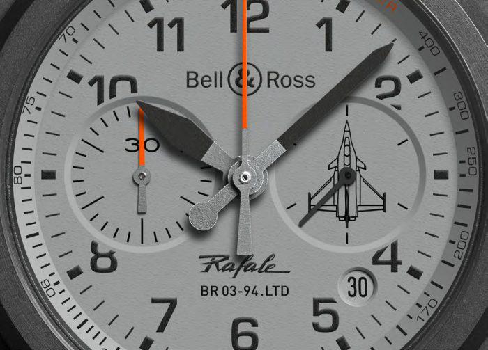 Bell Ross BR 03 Rafale chrono furtif en vue