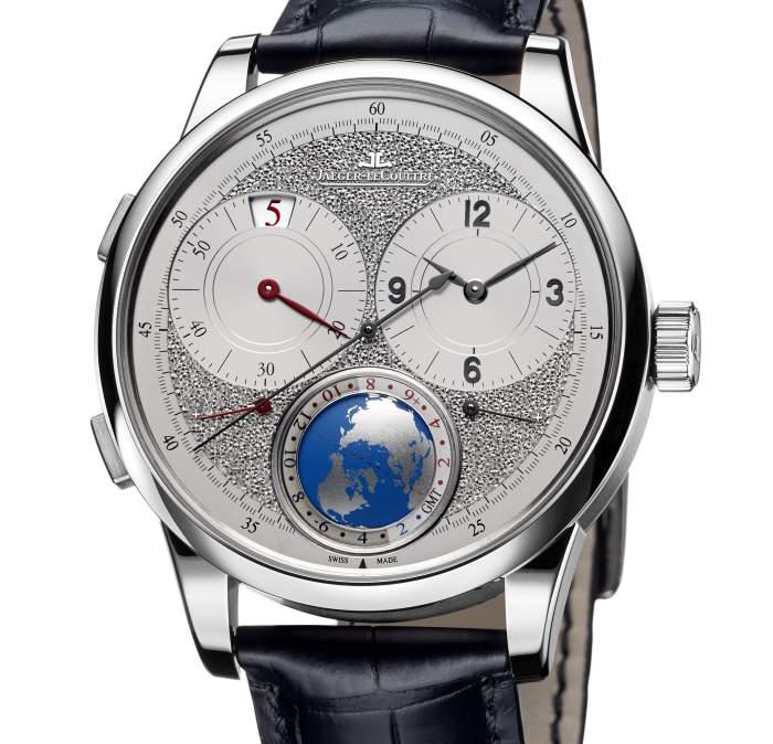 Jaeger LeCoultre Duom tre Unique Travel Time pour globe trotteur