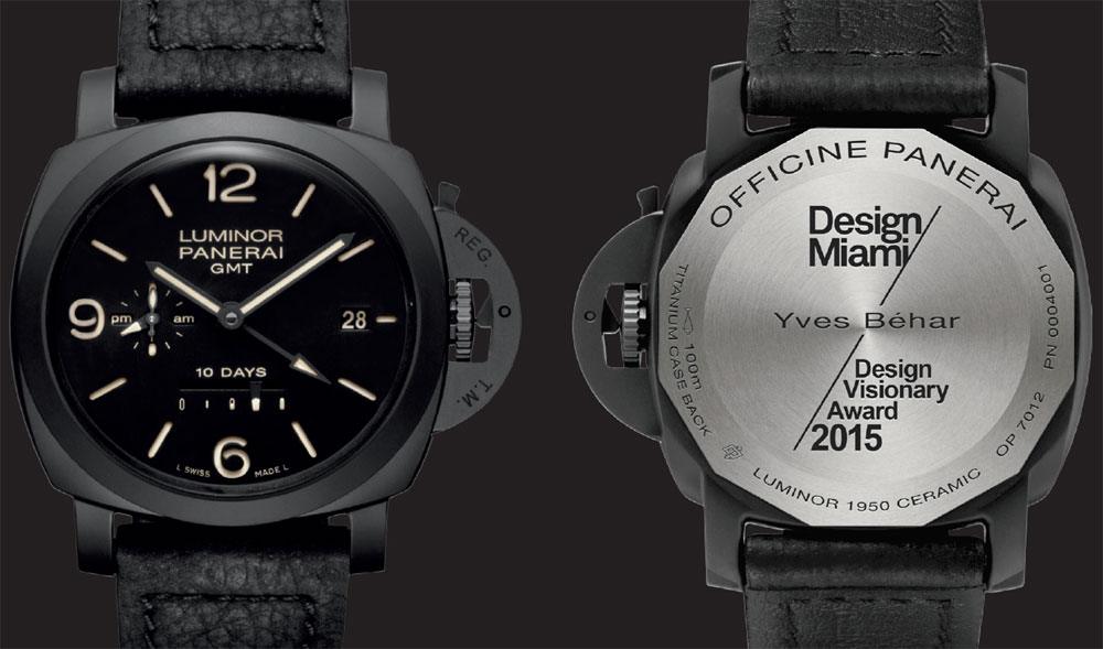 Panerai le designer Yves B har laur at du Miami Design