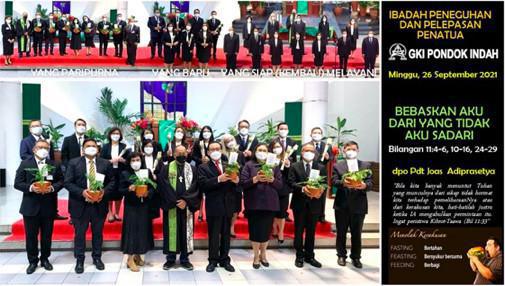 Peneguhan dan Pelepasan Serta Pisah Sambut Penatua GKI PI Peneguhan dan Pelepasan Serta Pisah Sambut Penatua GKI PI