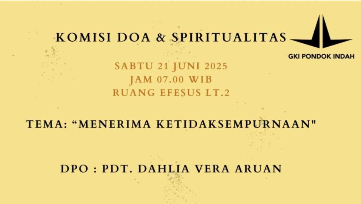 Komisi Doa & Spiritualitas