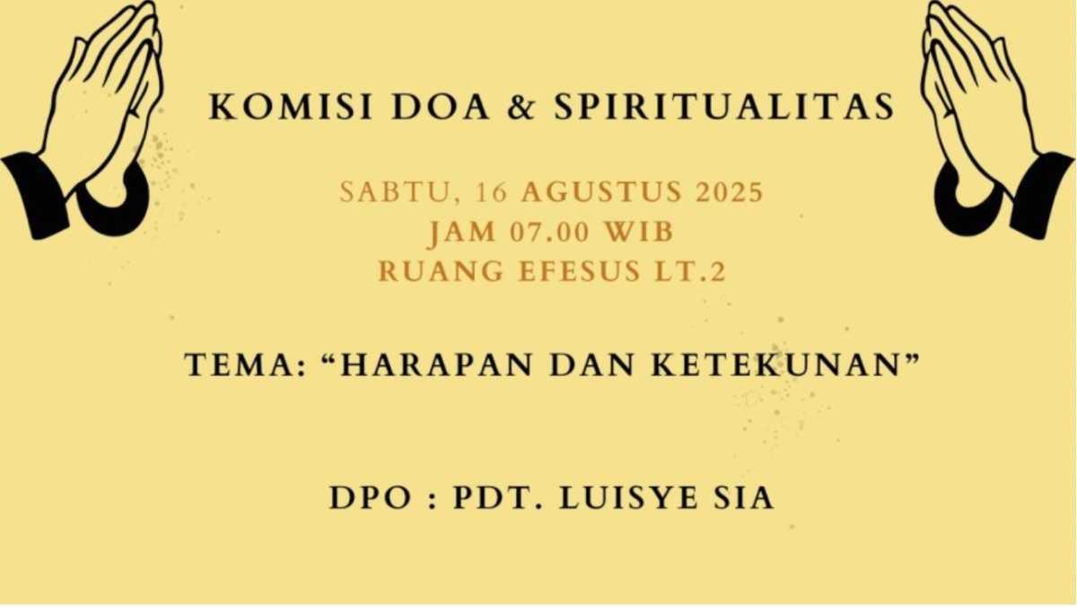 Komisi Doa & Spiritualitas