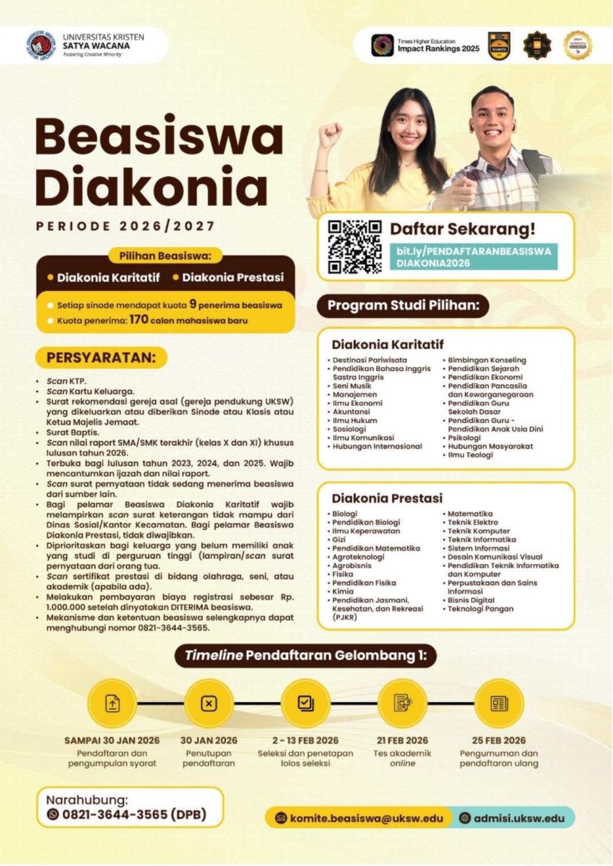 Beasiswa Satya Wacana