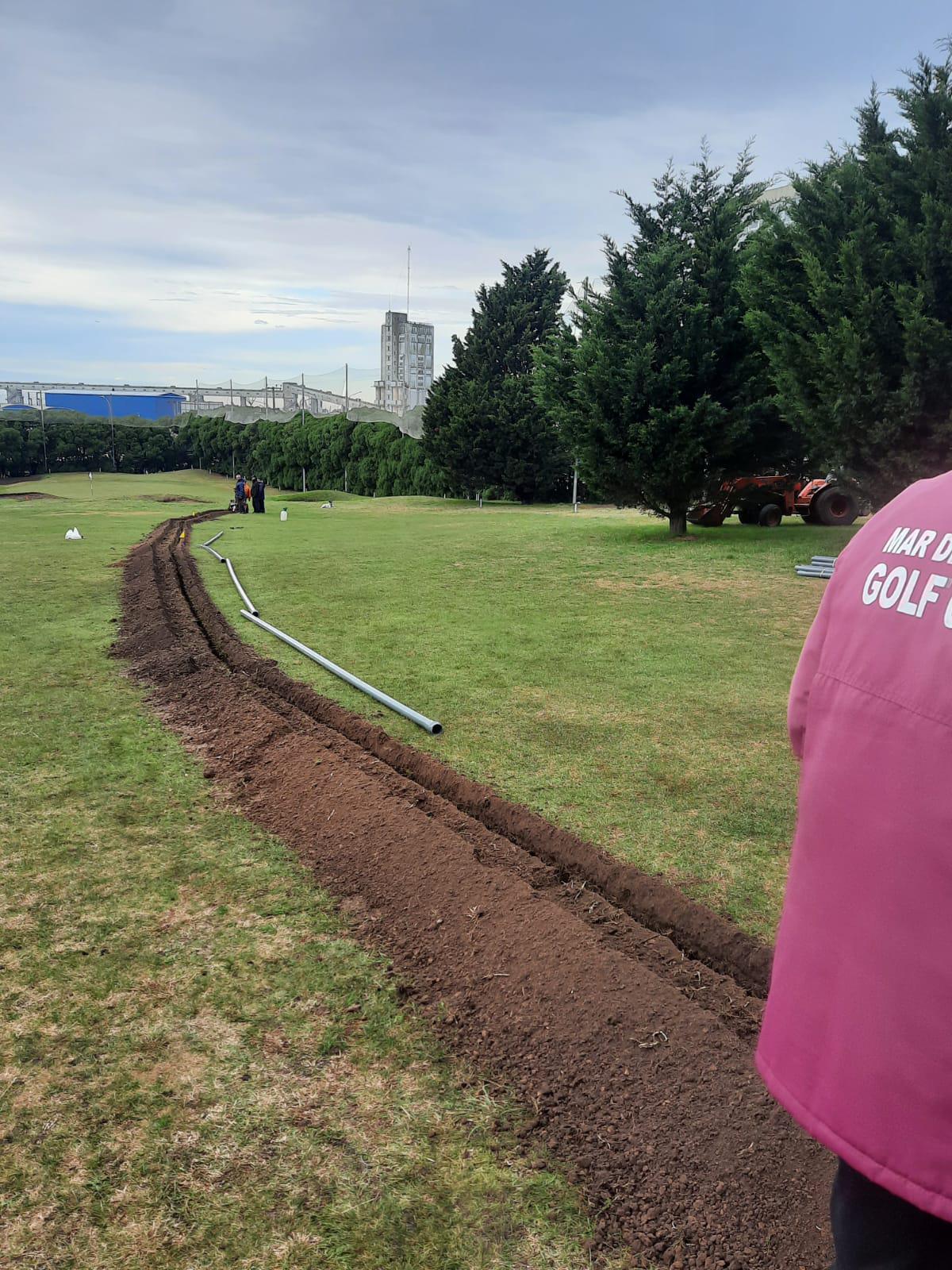 Obras de riego Cancha Vieja