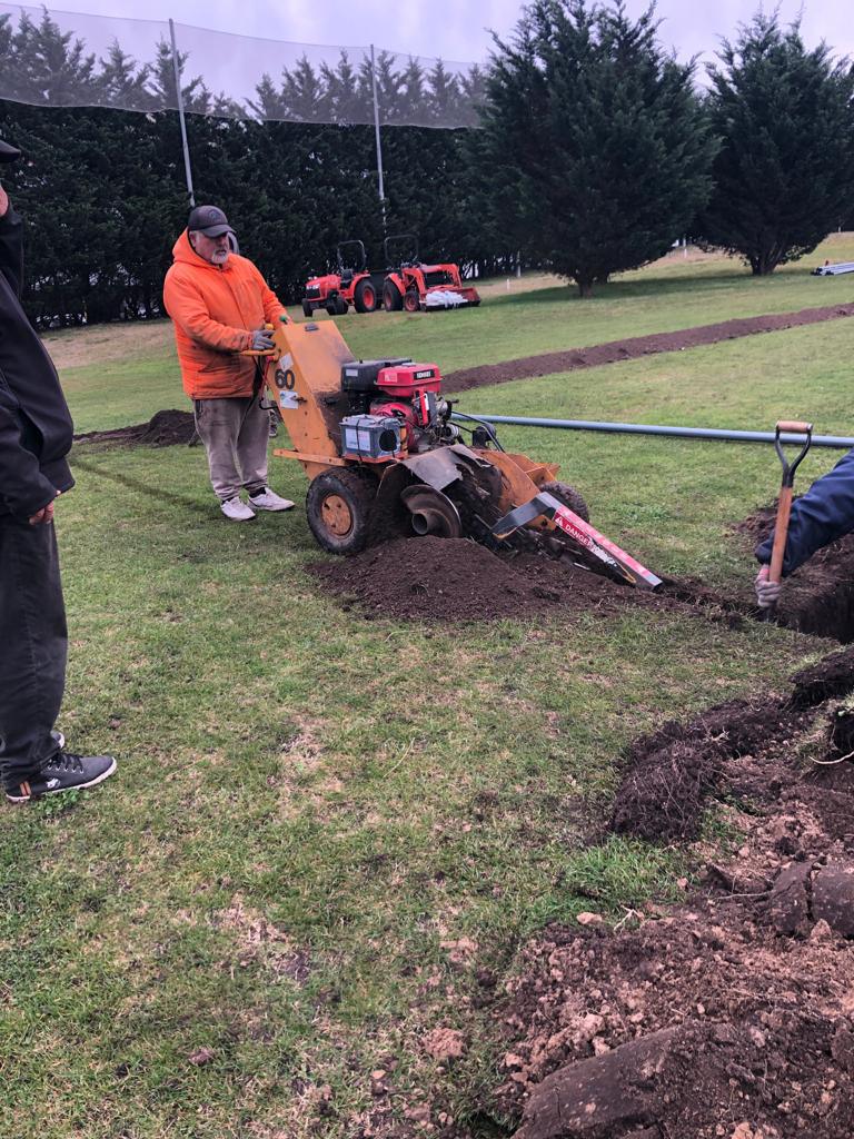 Obras de riego Cancha Vieja