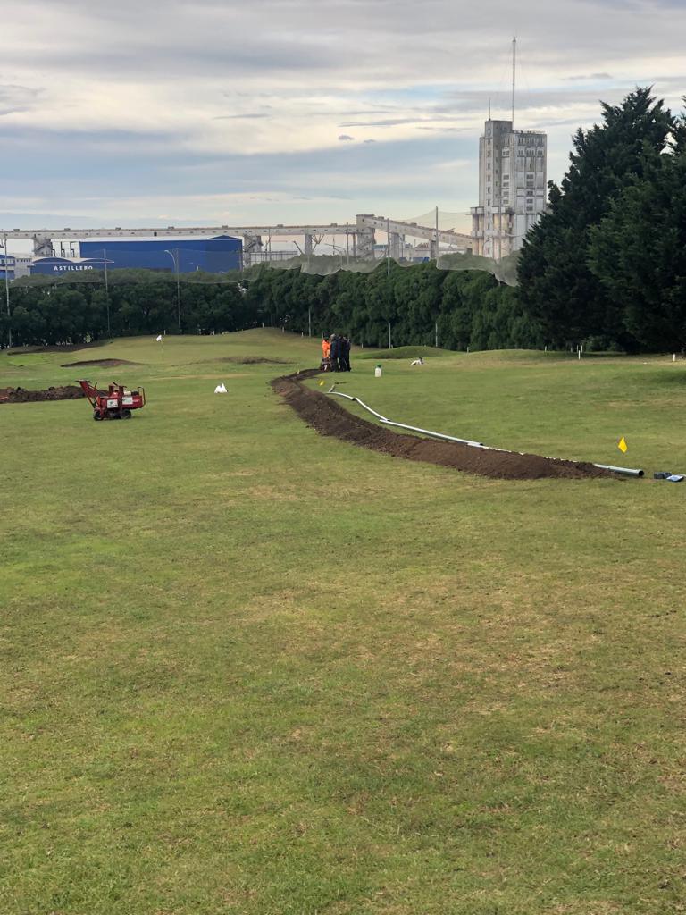 Obras de riego Cancha Vieja