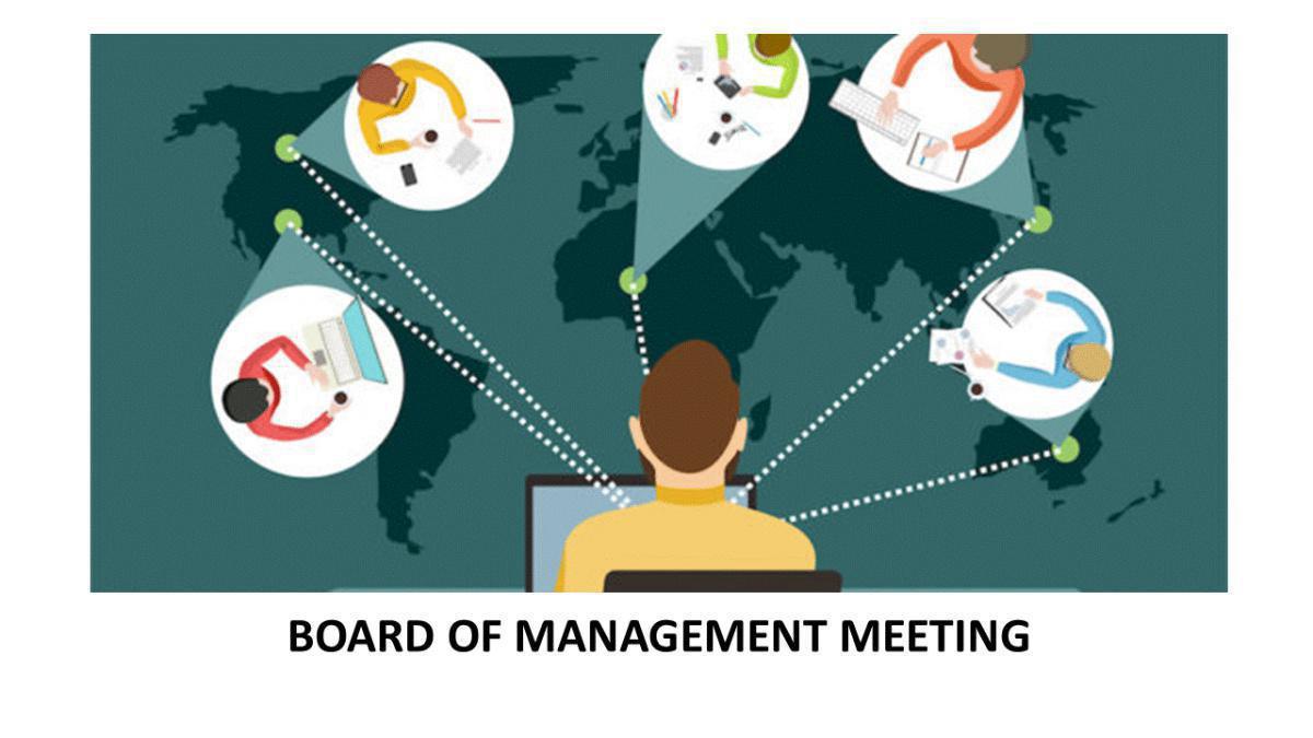 Report from BOM meeting dated April 4th, 2022
