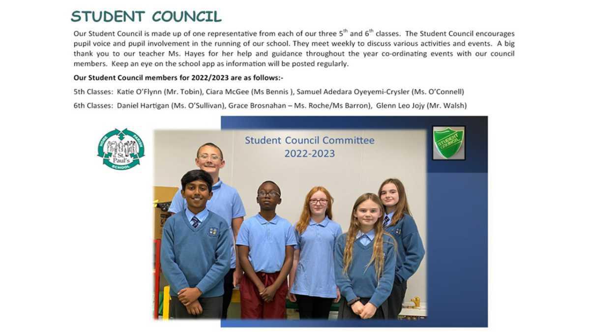 Student Council Members 2022_2023