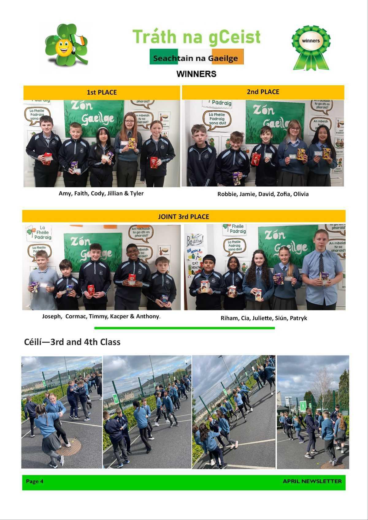 April Newsletter
