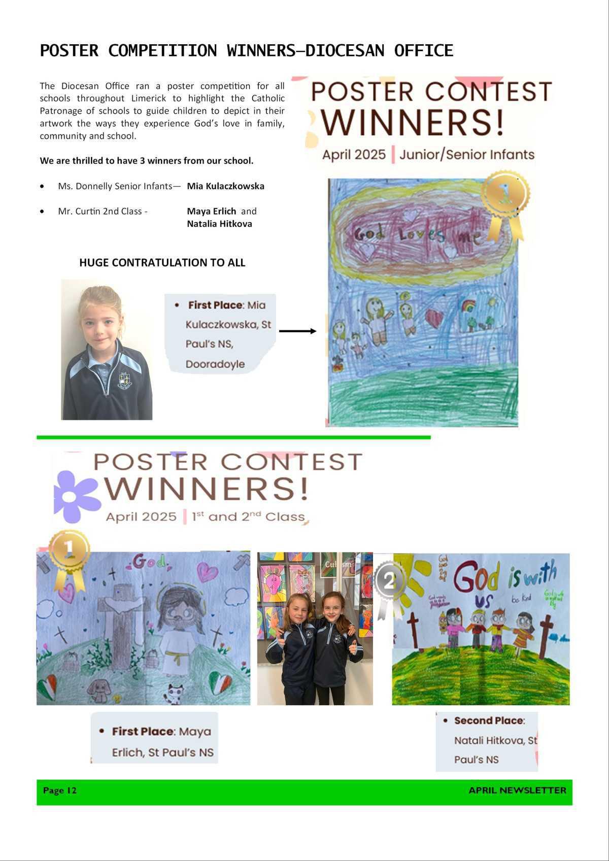 April Newsletter