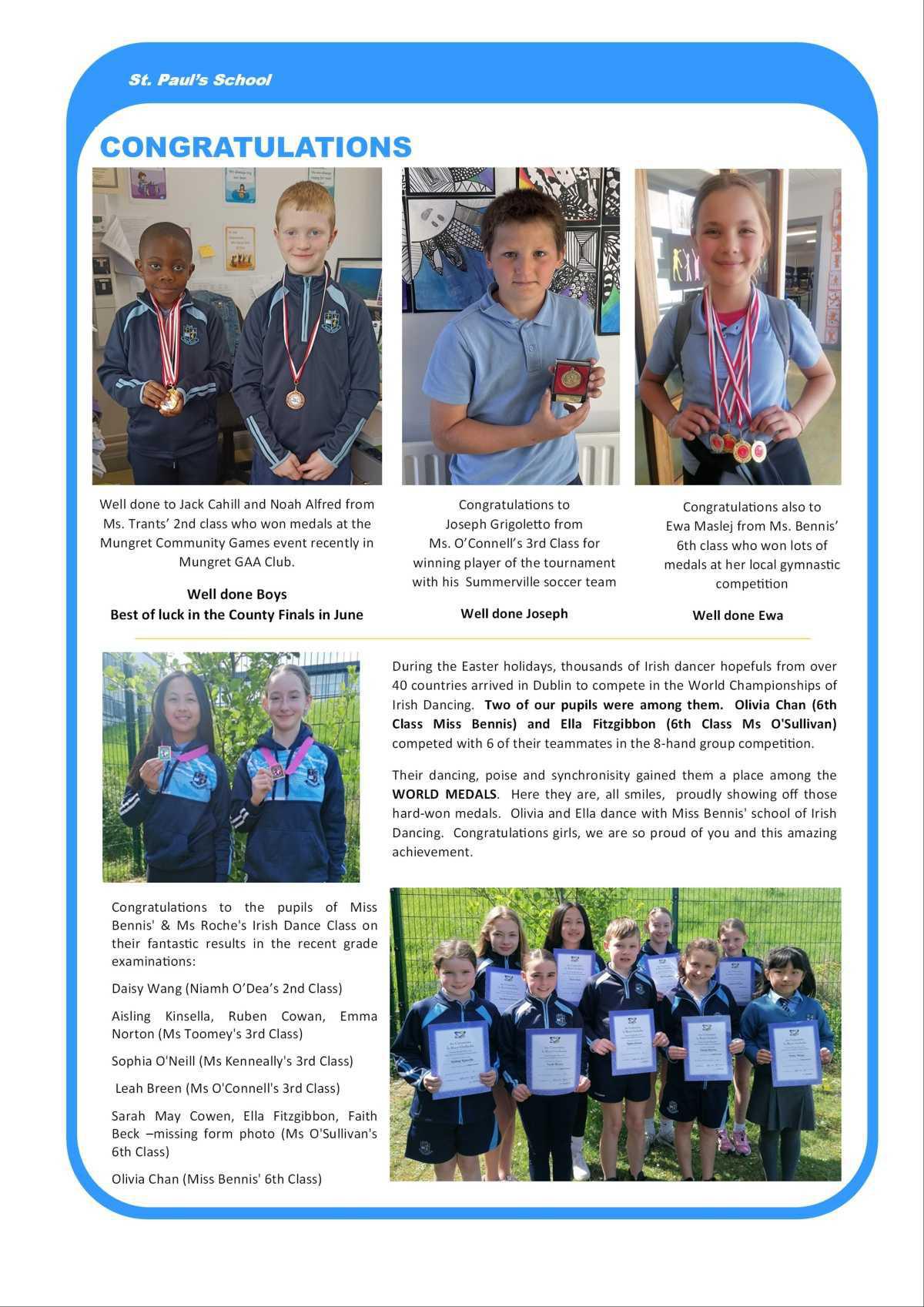 May Newsletter