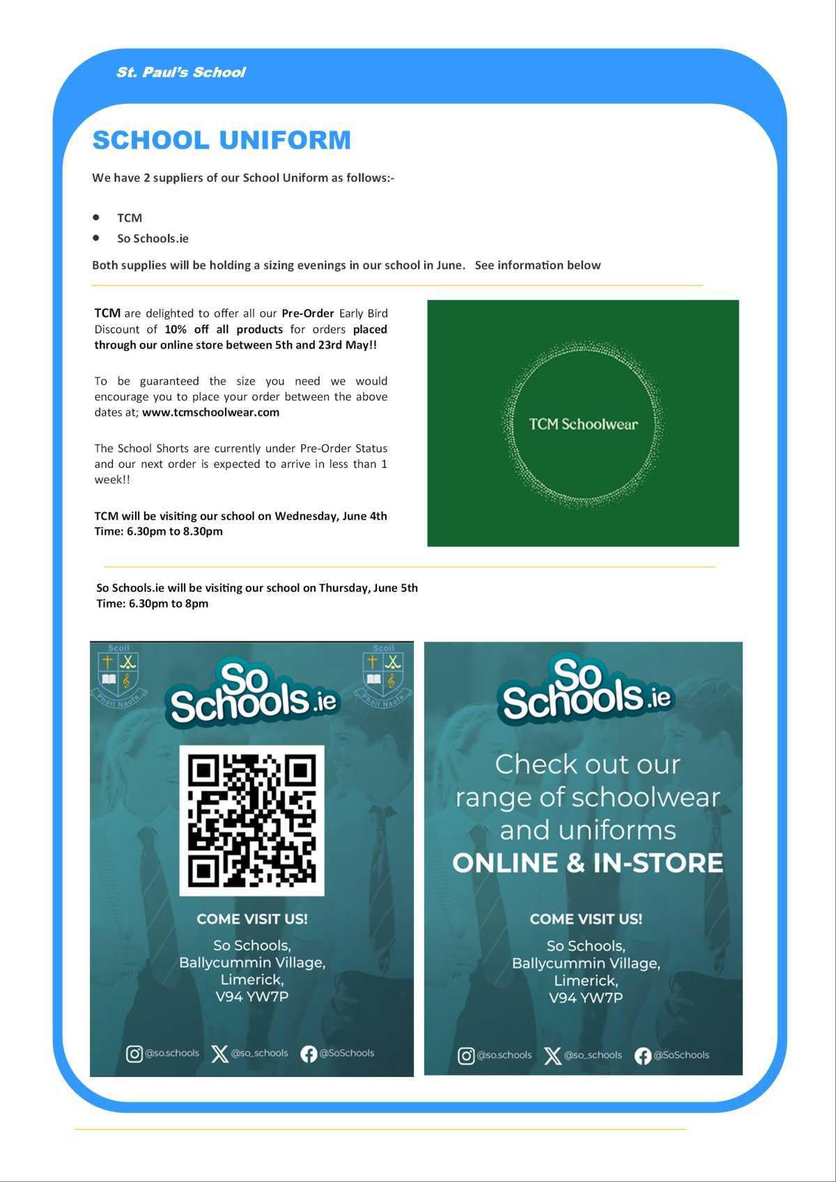 May Newsletter
