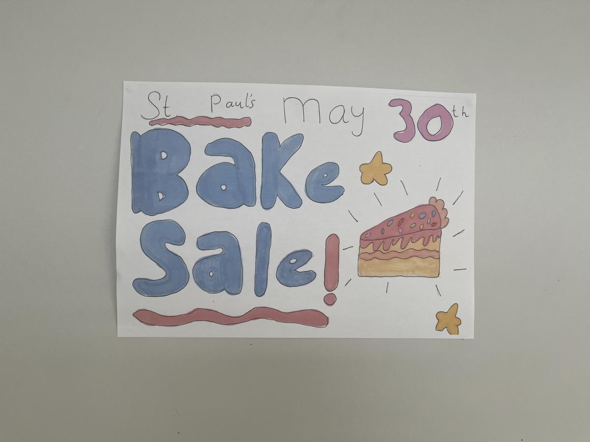 BAKE SALE - May 30th