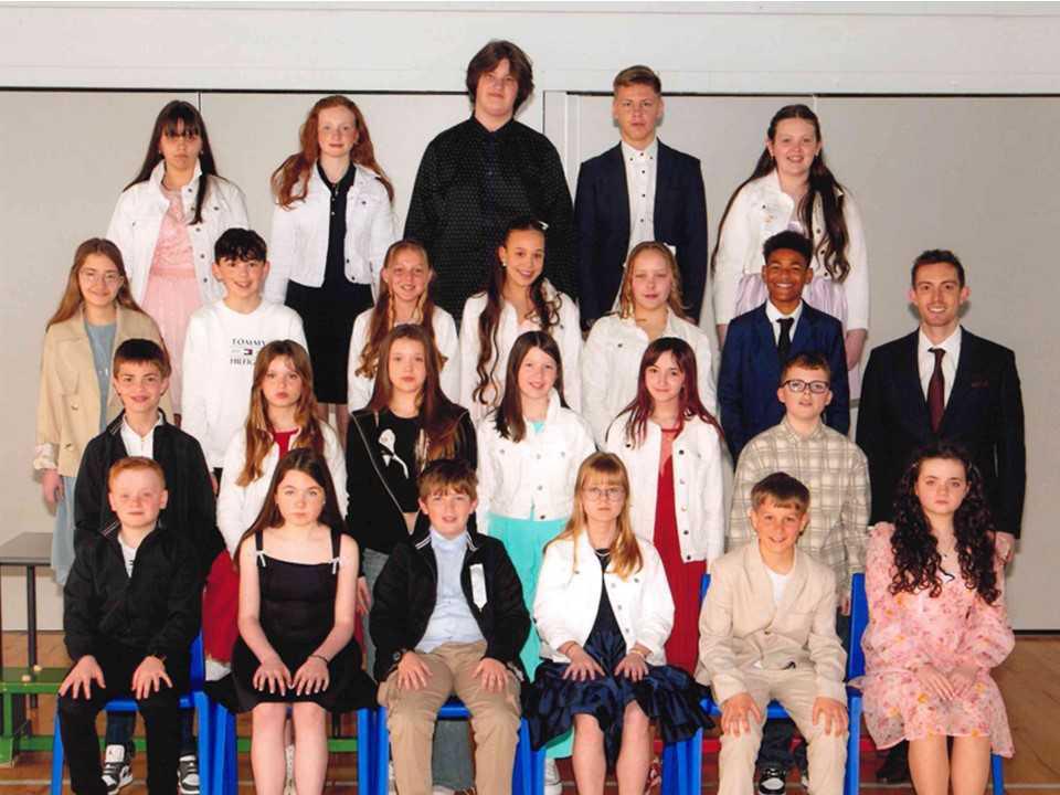 Mr. Hutton's Graduation Class