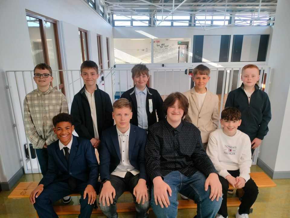 Mr. Hutton's Graduation Class