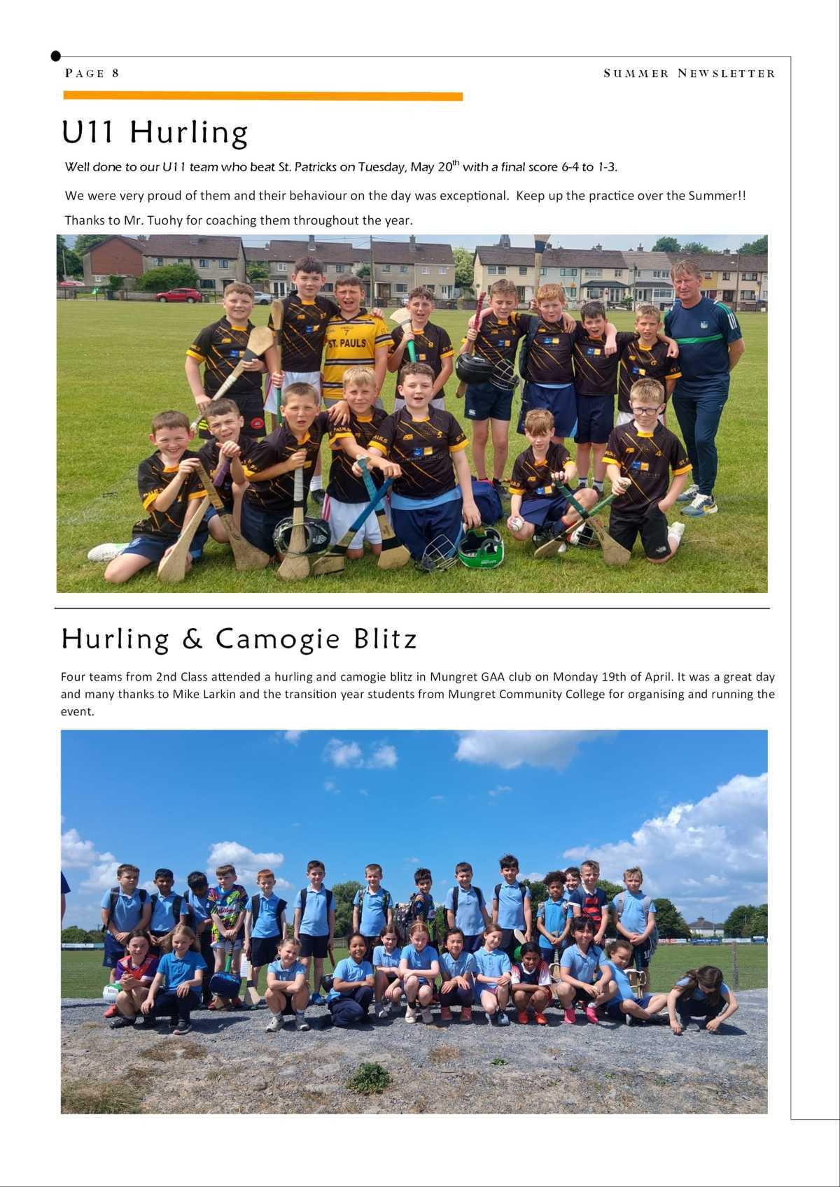 JUNE NEWSLETTER