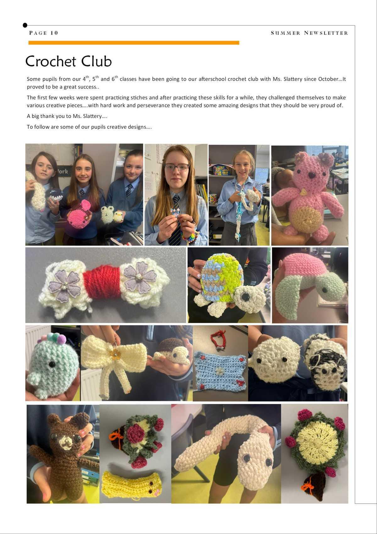 JUNE NEWSLETTER