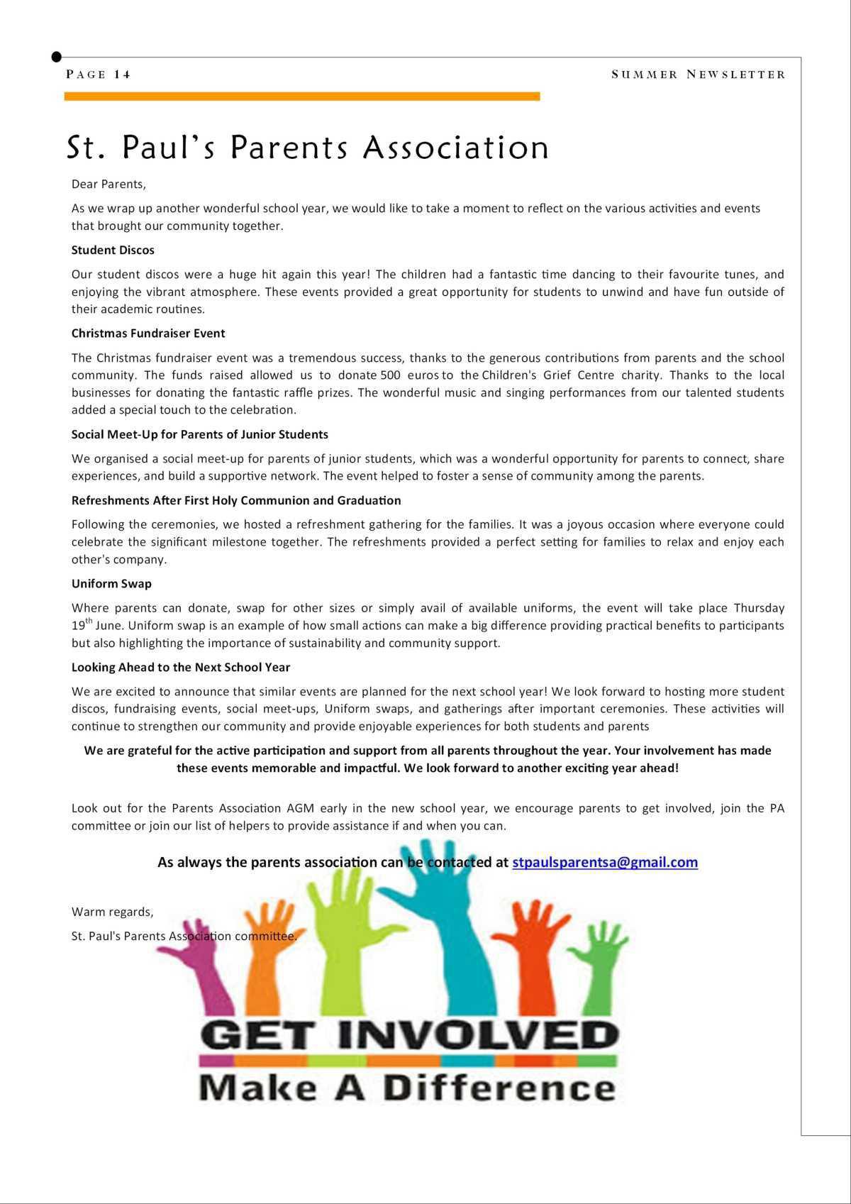 JUNE NEWSLETTER
