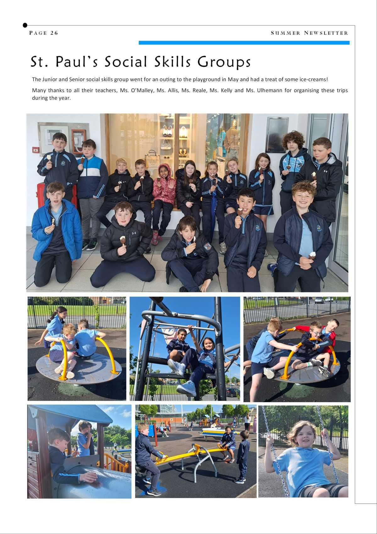 JUNE NEWSLETTER