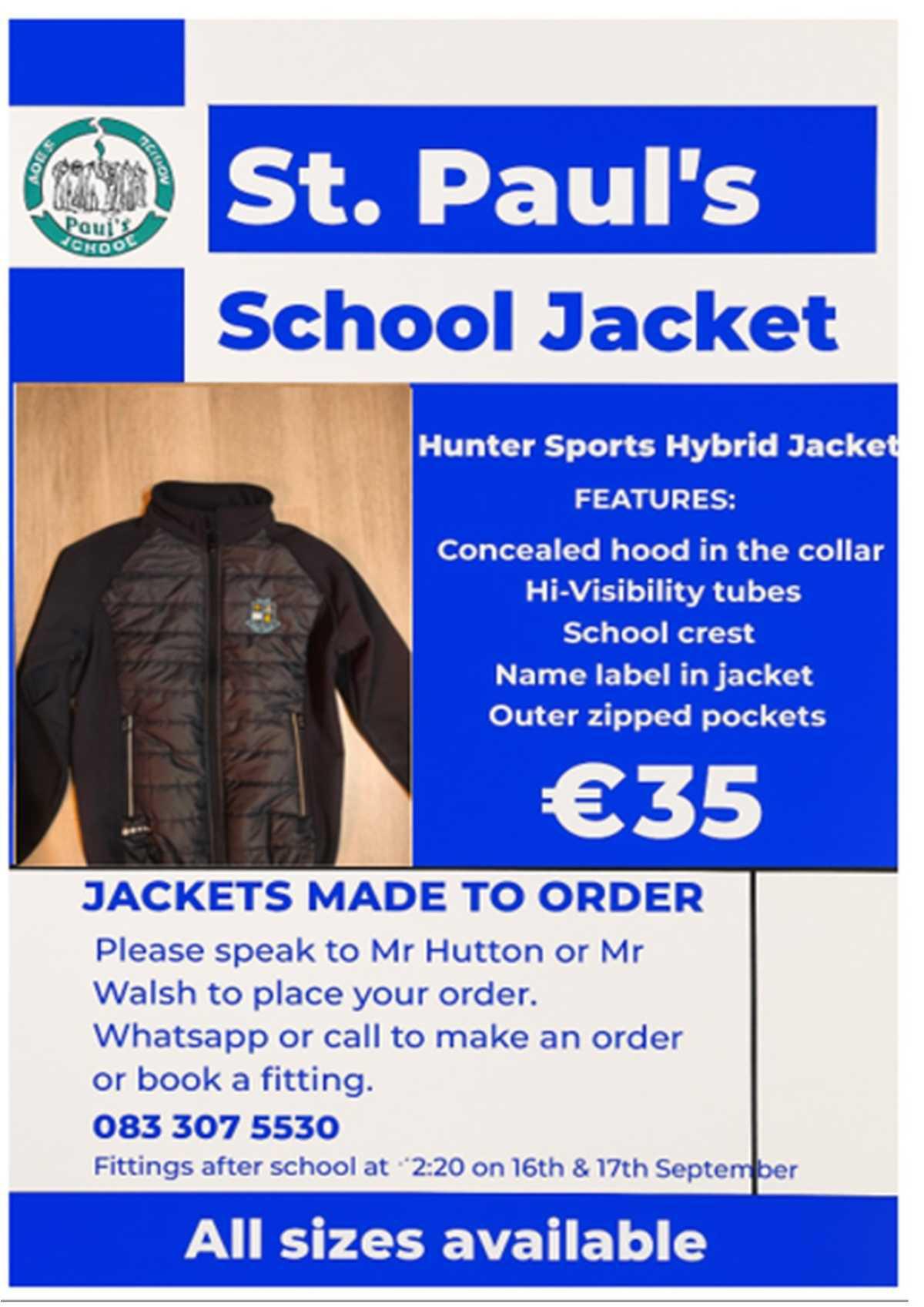 ST PAUL'S SCHOOL JACKET