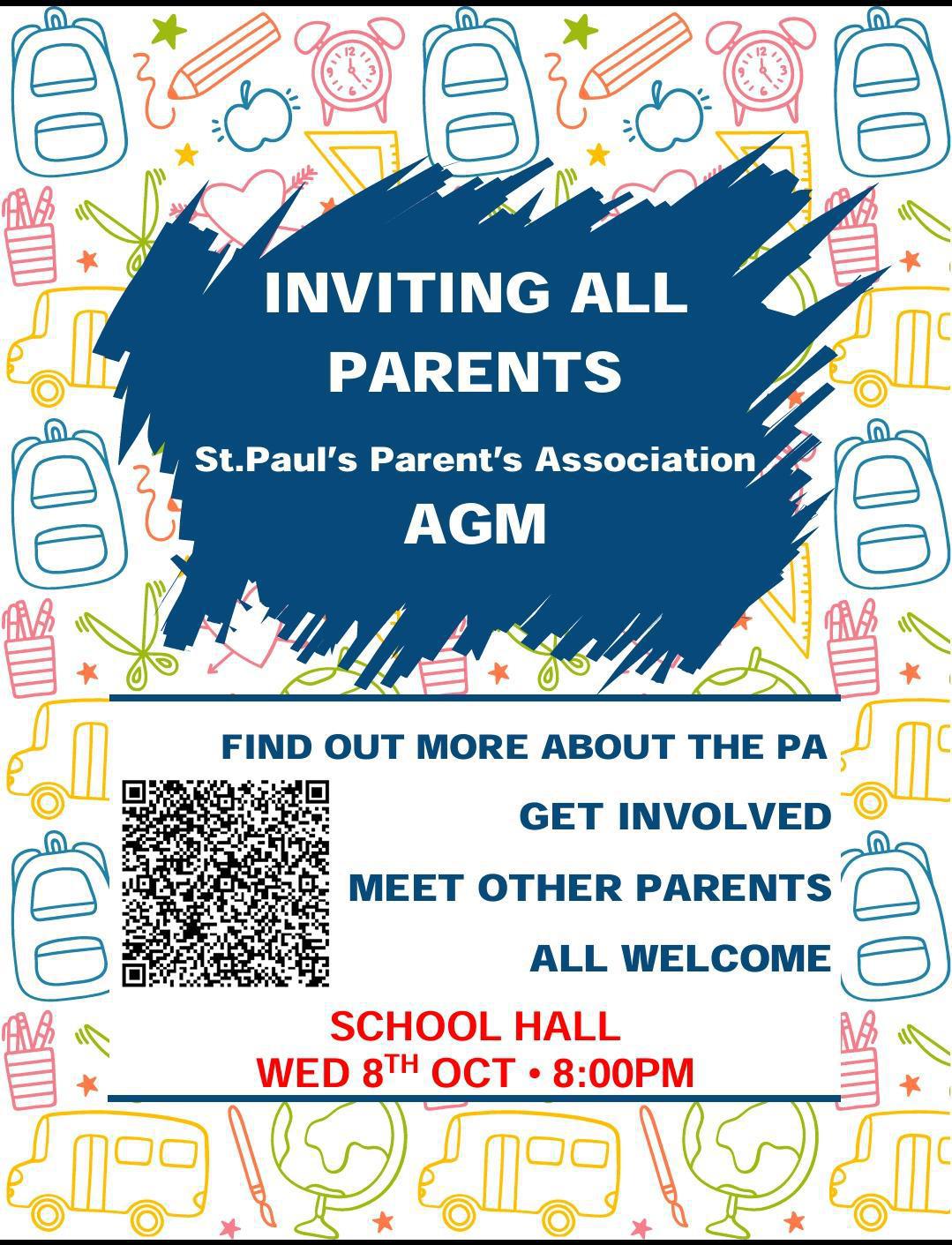 St Paul's Parent Association AGM