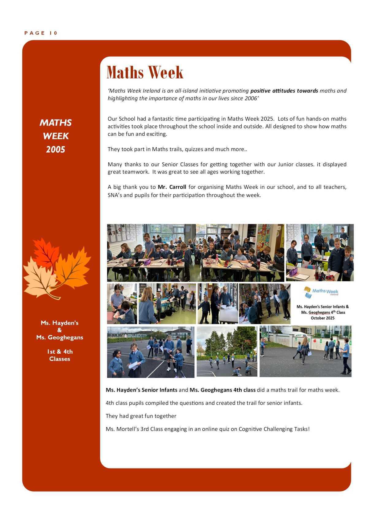 November Newsletter November Newsletter