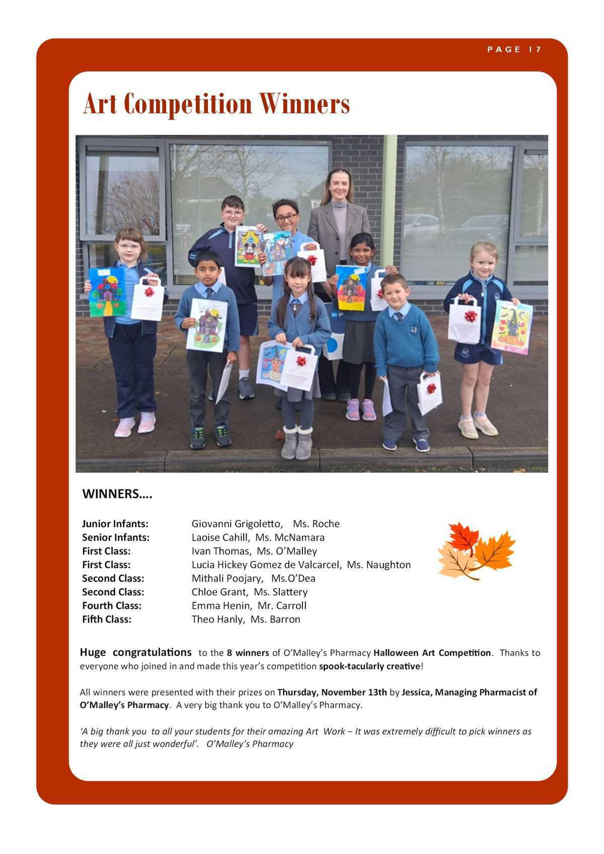 November Newsletter November Newsletter