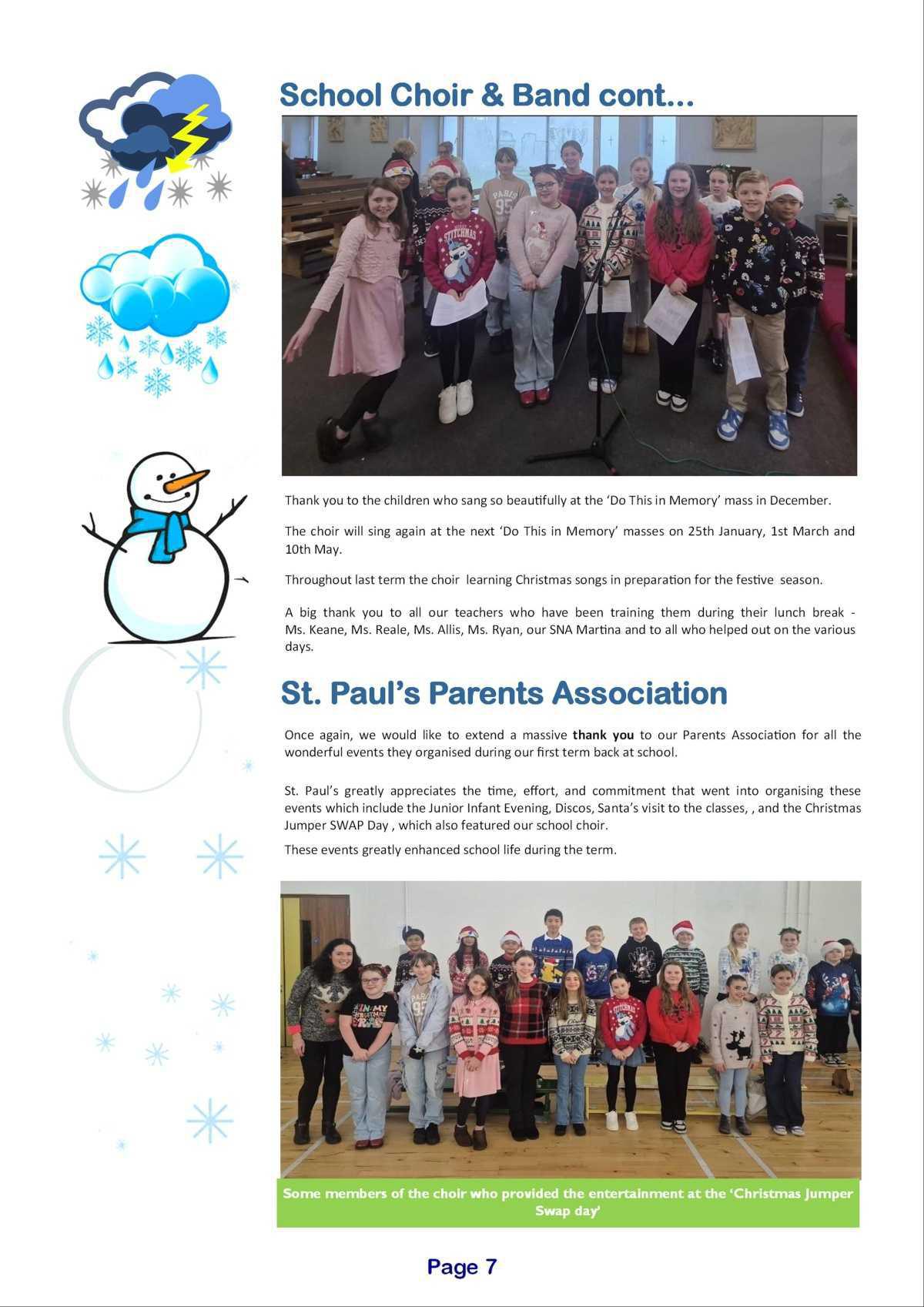 January Newsletter