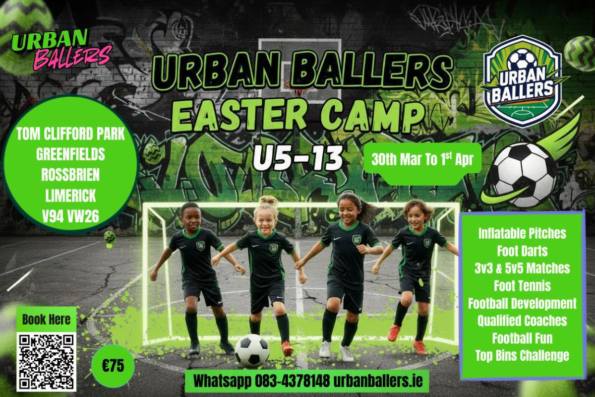 Urban Footballers - Easter Camp