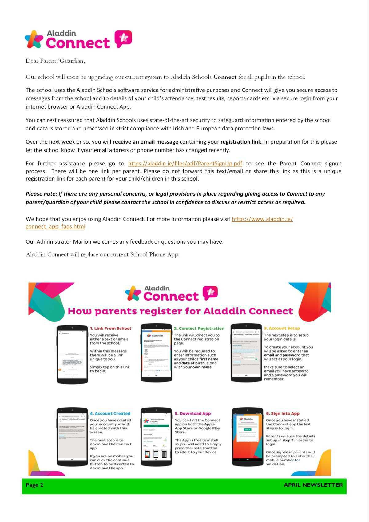 April Newsletter
