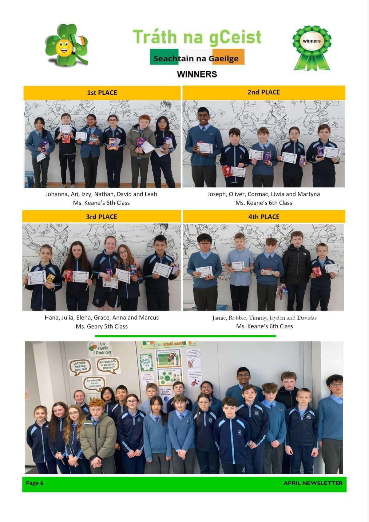 April Newsletter