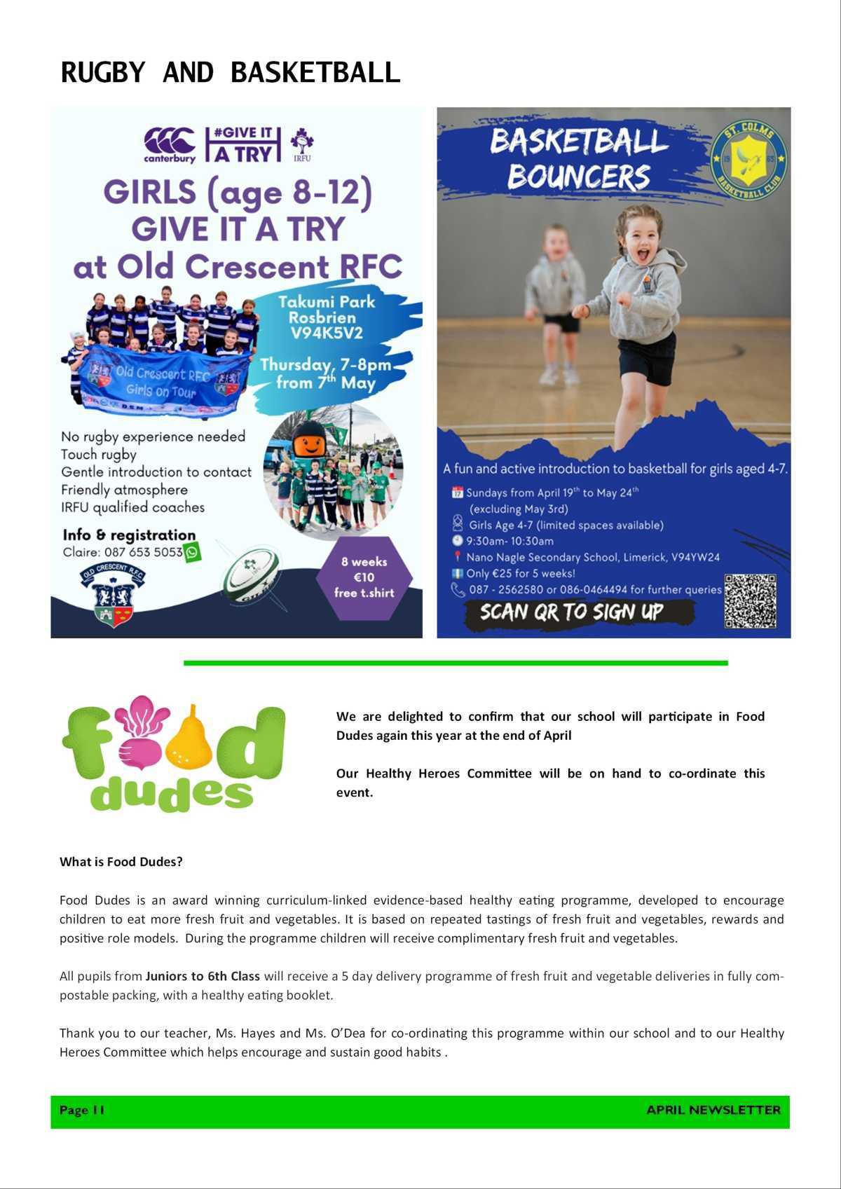 April Newsletter