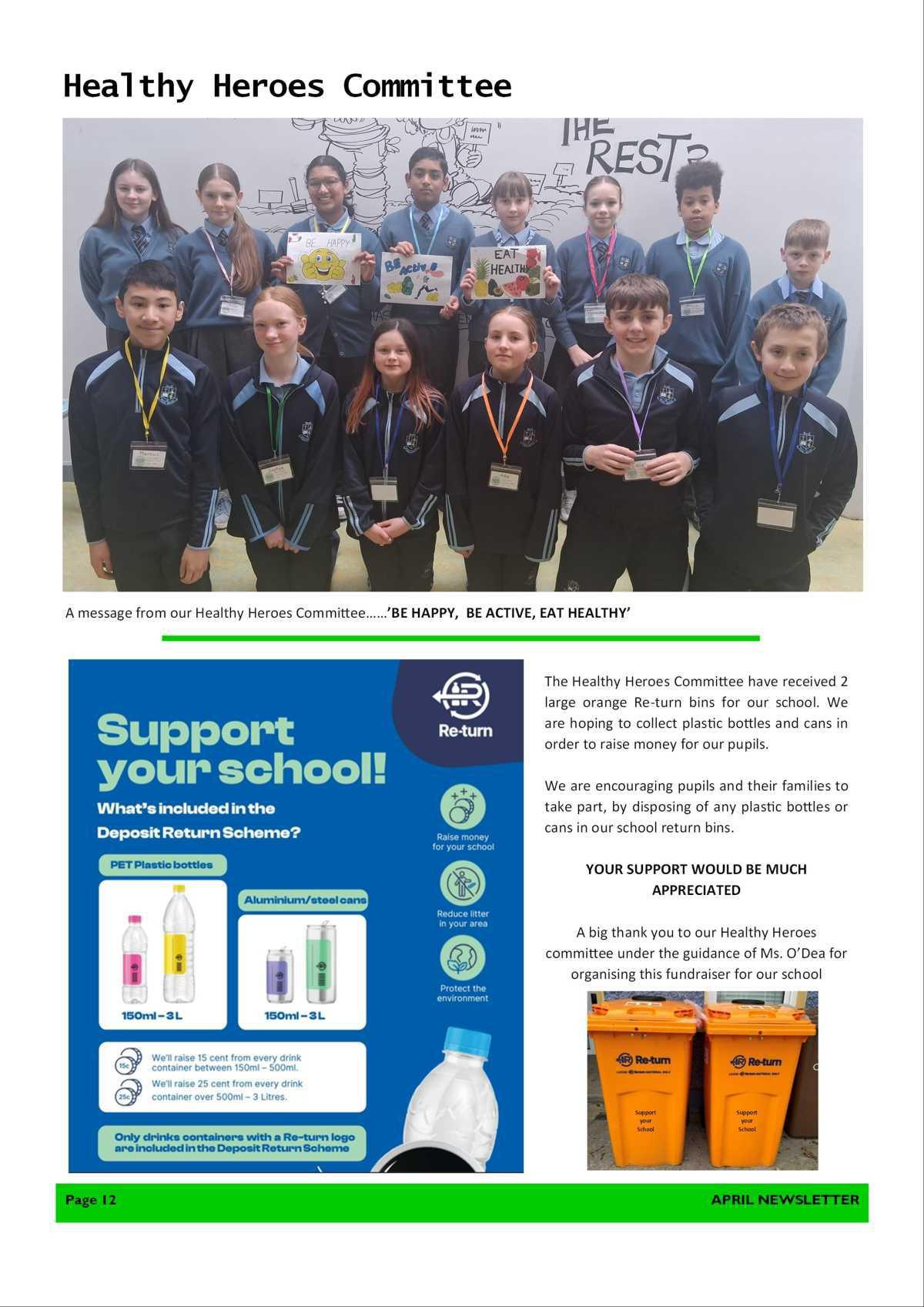 April Newsletter
