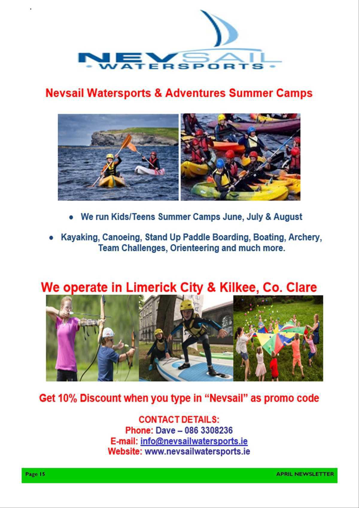 April Newsletter