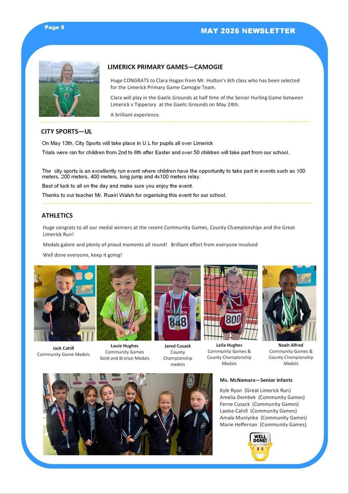 May Newsletter