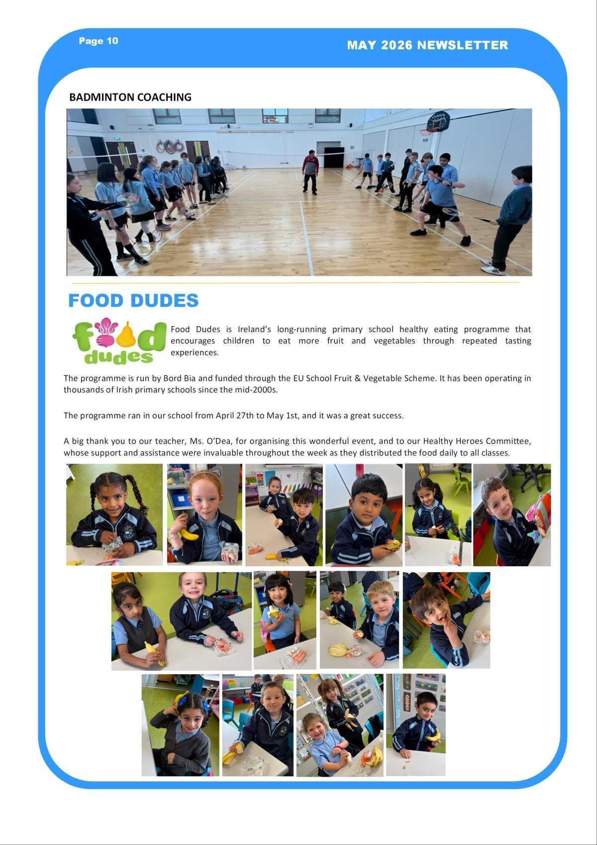 May Newsletter